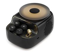 COLSUR Altoparlante Bluetooth con Luce Notturna Regalo Donna Amico 3 IN 1 Mini Altoparlante Bluetooth in Look Giradischi Vintage con Diffusore di Oli Essenziali Vassoio per Decorazione Casa Ufficio