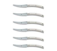 Coltellerie Berti Convivio Nuovo Set 6 Coltelli Tavola Bianco