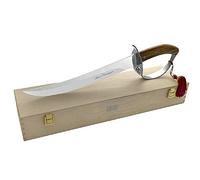 Coltellerie Maserin - Sciabola da Champagne con Manico in Pao Santos e Confezione Regalo in Legno. Made in Italy