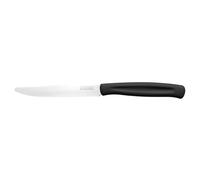 Coltelli Bistecca Dentati Neri DINAMIK Inox 6pz - KAIMANO - Posate Pizza Carne