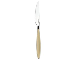 Coltelli Bistecca Pizza Feeling set da 6 pezzi Guzzini Sabbia lunghezza 22.5 cm lavabili in lavastoviglie sabbia
