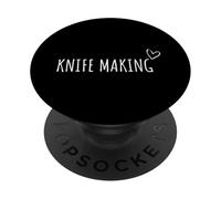 Coltelli che fanno gli amanti degli uomini, donne, bambini PopSockets PopGrip Adesivo
