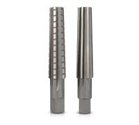 coltelli da cartone, Alesatore conico Morse manuale for fresatura e finitura di acciaio legato, 2 pezzi MT0-MT4(2PC MT3)