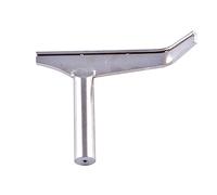 coltelli di legno, Supporto for tornio for ciotole curve, colonne da 5/8 e 1 pollice, raggio da 1,5 a 2,5 pollici, campata da 6,1 a 8 pollici, acciaio massiccio(5/8 Inch Column,Right angle knife)