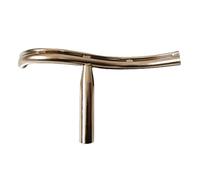 coltelli di legno, Supporto for utensili speciale curvo a S in acciaio inossidabile di grandi dimensioni for tornio for lavorazione del legno, colonna da 25 mm