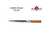COLTELLI FORGIADI A MANO - MANICO LEGNO DI ULIVO LAMA GIAPPONESE
