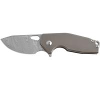 Coltelli FOX VOX SURU FOLD. KN TITANIO ACID-DAMASTEEL SUPER DENSE TWIST LAMA FX-526 DTI