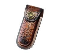 Coltelli Guaina Costruzione In Pelle Cintura Attacco Supporto Coltelli Copertura per Campeggio & Taglierina In Pelle Caso Della Copertura Cutter Holder Case