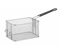 HENDI Cestello per Friggere, Cestello Frittura, Cestello per Fritte, Cestello per Patatine Fritte, con Manico, da utilizzare con HENDI Friggitrici 205808 e 205846 di 4 Litri, Acciaio Inox