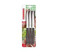 COLTELLI 6 PEZZI PER BISTECCA KAIMANO DINAMIK MARRONE