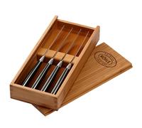 Coltelli Rösle da Bistecca in Box di Legno Set Da 4 Pz cod. 250147