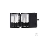 Coltelli - ROYAL SWISS - MT9 - Set di 9 pezzi - Manico in legno - Affilatore incluso