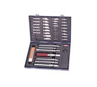 Coltelli tagliabalsa in alluminio e lame in acciaio 51 pezzi VALEX 1463696