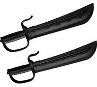 Coltelli Wing Chun Kung Fu per allenamento, robusto, polipropilene, coppia misura 46 cm
