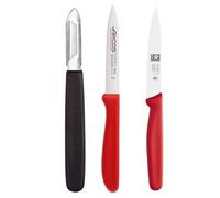 Coltellini da cucina acciaio inox Icel Arcos set 3 pezzi