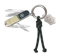 Victorinox Multiuso Classic SD, 7 Funzioni, Made in Switzerland, Multi-strumento da Donna, Anello Portachiavi, in Scatola Regalo, New York Style (Blu, Giallo)