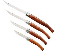 Coltello a filettare con lama ripiegabile e manico in legno pregiato Padouk, da