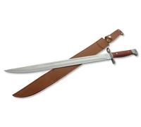 Coltello a lama fissa 61 cm con impugnatura in legno