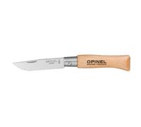 Coltello a serramanico Opinel nº4 Acciaio inossidabile legno di faggio 5 cm