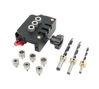 Coltello a spina, stampo a spina per la lavorazione del legno | Set di tasselli regolabili multiuso per la lavorazione del legno | Strumento elettrico guida foratura, set completo di spine