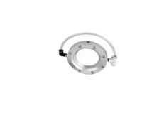 Coltello ad aria con anello in alluminio, ugello di raffreddamento a secco | Aria compressa, flusso d'aria a 360°, rimozione acqua/polvere, raffreddamento, asciugatura tubi, 13-203 mm.(ID38mm)