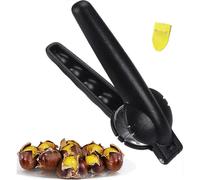 Coltello apriscatole per tagliare le castagne, acciaio inossidabile 2 in 1, con impugnatura antiscivolo