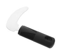Coltello Ausilio Anziani in Acciaio Inox per Taglio Assistito | Pp e Acciaio Inossidabile, Training Riabilitativo e Uso a Tavola, Anti-shake per Manualità Ridotta