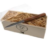 Coltello bistecca siciliano 23 cm manico perlato con scatola Delfiero Selection