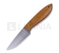Coltello Brisa Bobtail 80 Kydex, mustard micarta