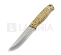 Coltello Brisa Trooper 115, scandi, stab. curly birch, firesteel