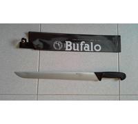 COLTELLO BUFALO PROSCIUTTO ROMA DA 40 CM MANICO NERO