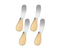 Coltello Burro Formaggio - 4pcs Coltelli Spalmatori Di Formaggio, Coltello da Burro Multifunzione in Acciaio Inossidabile,Spalmatore di Burro,per Marmellata di Pane Cheesecake al Burro Gelato etc