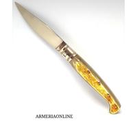 artigiano Ghiani Coltello SARDO PATTADA Artigianale Manico in Corno Collezione Tascabile da Caccia 53187