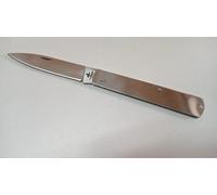COLTELLO COLTELLINO SFILATO SICILIANO INOX RICHIUDIBILE CM. 19 MANICO METALLO