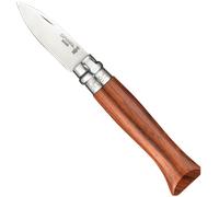 Coltello per Ostriche Opinel N. 9 con Lama in Acciaio Inossidabile e Manico in Padouk Resistente all'Umidità - Ideale per Amanti