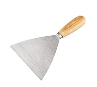 Coltello con manico in legno Coltelli for riempimento in acciaio inossidabile Coltello for giunti for cartongesso Coltello for mastice Coltello for riempitivo flessibile for pareti Raschietto for cart
