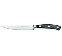 Coltello Costata Professionale Lama Liscia 12 cm Forgiato Sanelli Ergoforge