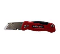 Coltello cutter Bremak 9215 con lama trapezoidale + doppio inserto avvitare