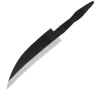 Coltello da apertura ROSELLI, bordo arrotondato, carbonio R160B