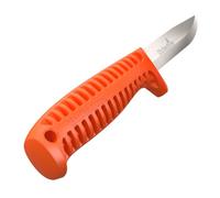 Coltello da artigiano HVK Bio versione sostenibile di Hultafors I Coltello universale ecologico con manico ergonomico e lama in acciaio al carbonio I Con pratico foro di aggancio I 385050