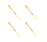 Coltello da burro migliore in acciaio inossidabile da 4 pezzi, set di coltelli spalmatori, marmellate di formaggio a burro duro freddo facile da spalmare Coltelli da burro multiuso