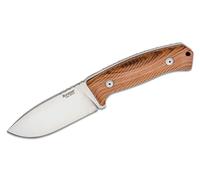 Coltello da caccia Lionsteel fisso con lama in NIOLOX, manico in legno di Santos, fodero in pelle M3