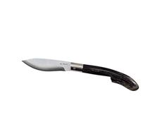 Coltello Da caccia Sardo PATTADA FORRESA Artigianale TASCABILE MANICO IN MUFLONE SARDEGNA da COLLEZIONE Coltelli sardi artigianali coltellino fatto a mano (LAMA 10CM)