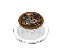 Coltello da caccia selvaggio Mountain Wilderness Outdoor Adventure PopSockets PopGrip per MagSafe