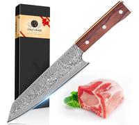 Coltello da chef damasco professionale 67 piani Vg-10 Coltello da cucina giapponese Coltelli da mannaia da chef per cucina Manico in legno