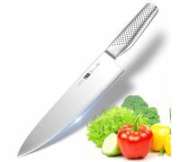 Coltello da chef in acciaio inossidabile da 19 cm con lama affilata coltello da cucina antiscivolo, taglio di verdure professionale