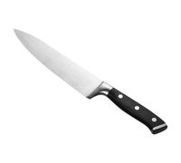 Coltello da Chef per Preparazione Carne, Acciaio ad Alta Durezza, Argento | Impugnatura ABS Tre Rivetti, Costruzione Bilanciata, Resistente alle Macchie, per Cucine Familiari e Ristoranti
