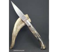 COLTELLO DA collezione SARDO PATTADA SARDEGNA ARTIGIANALE MANICO IN CORNO