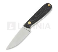 Coltello da collo Brisa Necker 70 Full Flat Kydex, nero