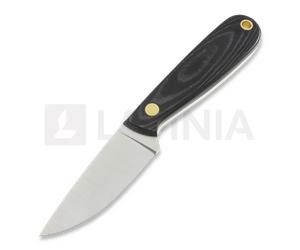 Coltello da collo Brisa Necker 70 Full Flat Kydex, nero